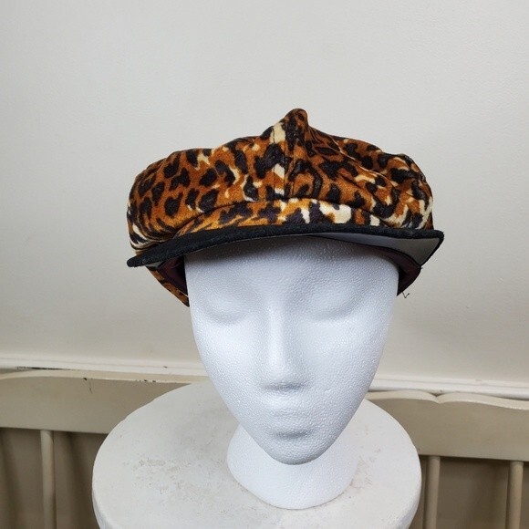 Leopard fiddler hat - Picture 2 of 6